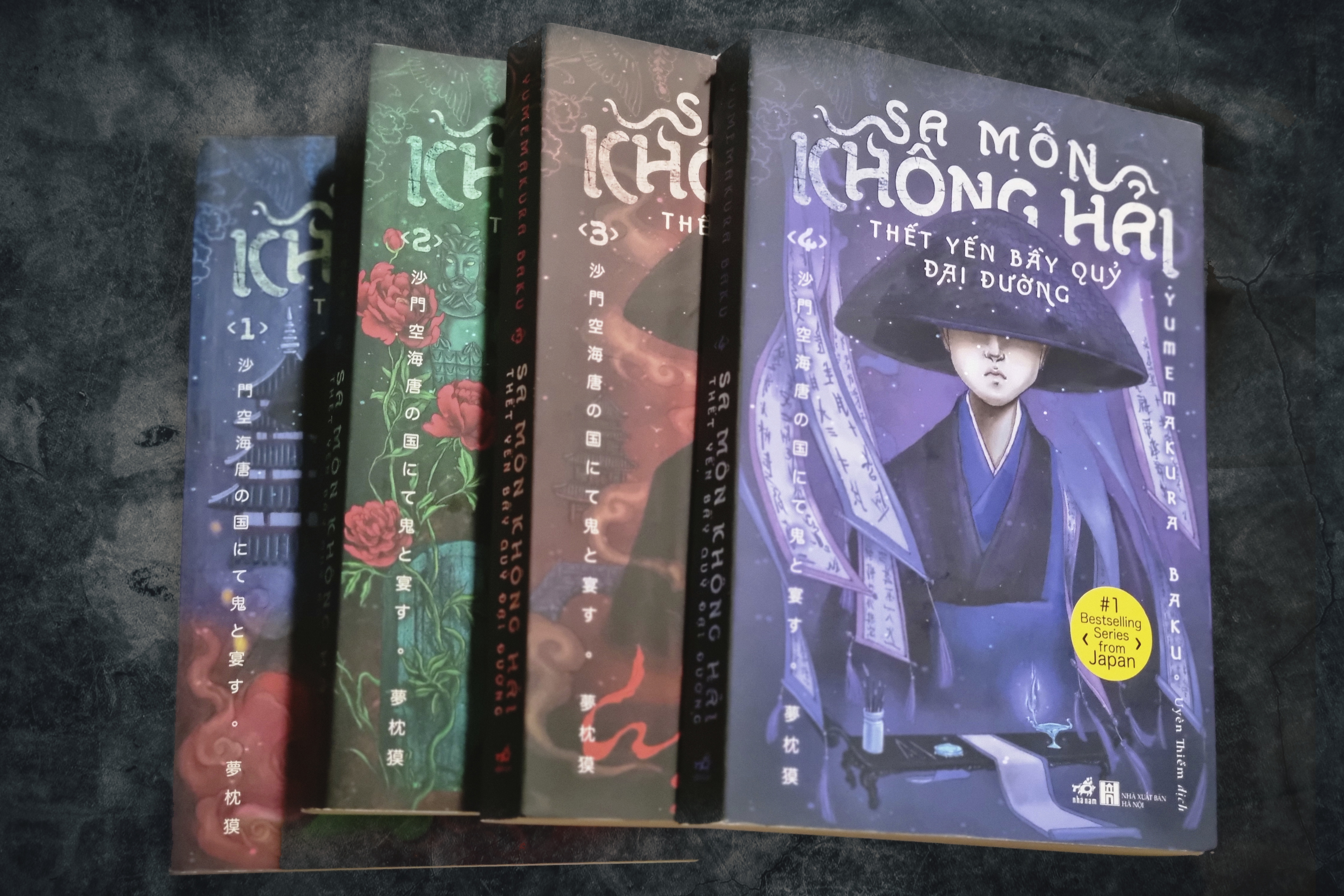 [REVIEW] – SA MÔN KHÔNG HẢI THẾT YẾN BẦY QUỶ ĐẠI ĐƯỜNG –Yumemakura Baku