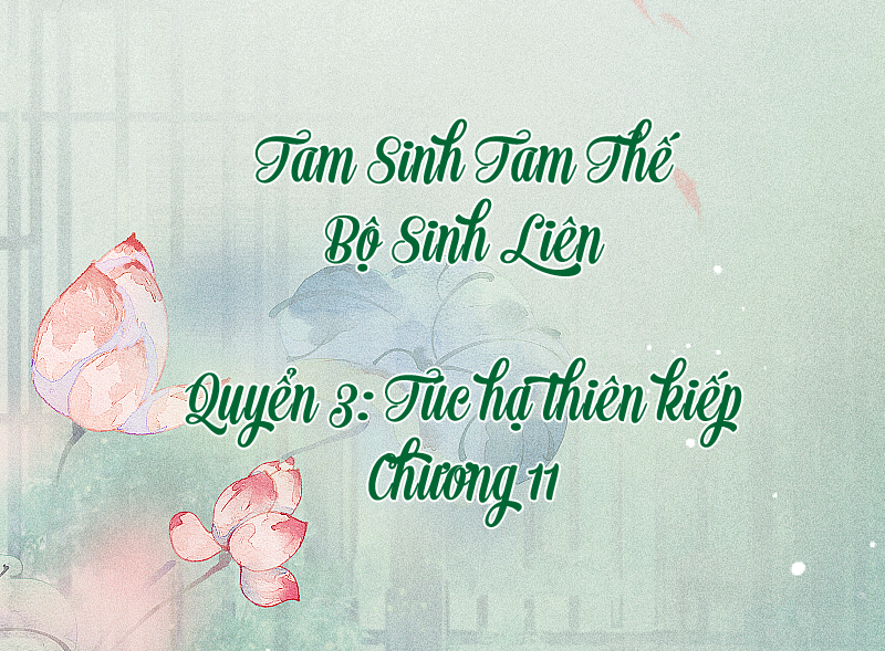 Tam Sinh Tam Thế – Bộ Sinh Liên – [Bát Hoang] – Quyển 3 – Túc hạ thiên kiếp: Chương 11